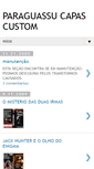 Mobile Screenshot of paraguassucapascustom.blogspot.com