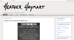 Desktop Screenshot of heatherhaymart.blogspot.com