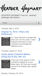 Mobile Screenshot of heatherhaymart.blogspot.com