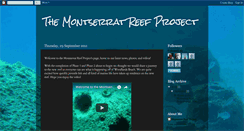 Desktop Screenshot of montserratreefproject.blogspot.com