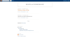 Desktop Screenshot of foundmemory.blogspot.com