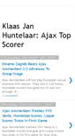 Mobile Screenshot of huntelaar-ajax.blogspot.com