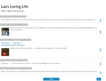 Tablet Screenshot of looslovinglife.blogspot.com