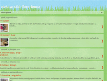 Tablet Screenshot of ciekawostki-flora-fauna.blogspot.com