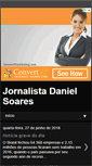 Mobile Screenshot of jornalistadanielsoares.blogspot.com