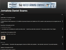 Tablet Screenshot of jornalistadanielsoares.blogspot.com