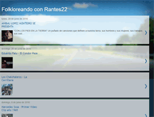 Tablet Screenshot of folkloreandoconrantes22.blogspot.com