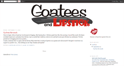 Desktop Screenshot of goateesandlipstick.blogspot.com