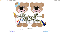 Desktop Screenshot of ahappybear.blogspot.com