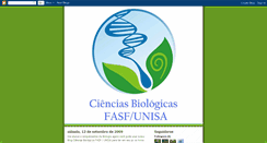 Desktop Screenshot of biofasfunisa.blogspot.com