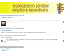 Tablet Screenshot of congressojovemmp.blogspot.com