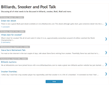 Tablet Screenshot of billiardstalk.blogspot.com