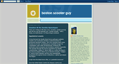 Desktop Screenshot of bostonscooter.blogspot.com