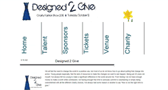 Desktop Screenshot of designedtogive.blogspot.com