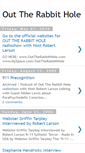 Mobile Screenshot of outtherabbithole.blogspot.com
