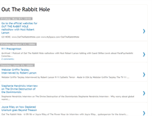 Tablet Screenshot of outtherabbithole.blogspot.com