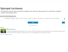 Tablet Screenshot of episcopallectionarynotes.blogspot.com