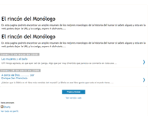 Tablet Screenshot of elrincondelmonologo.blogspot.com