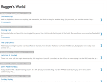Tablet Screenshot of mwruggersworld.blogspot.com