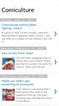 Mobile Screenshot of comiculture.blogspot.com