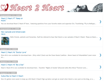 Tablet Screenshot of heart2heartradio.blogspot.com