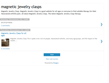 Tablet Screenshot of magnetic--jewelry-clasps.blogspot.com