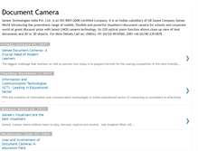 Tablet Screenshot of document-camera.blogspot.com