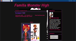 Desktop Screenshot of familiamonsterhighbr.blogspot.com