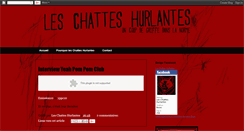 Desktop Screenshot of leschatteshurlantes.blogspot.com