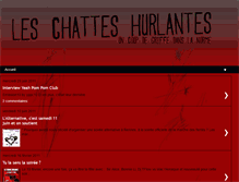 Tablet Screenshot of leschatteshurlantes.blogspot.com