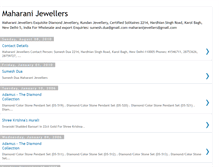 Tablet Screenshot of maharanijewellers.blogspot.com
