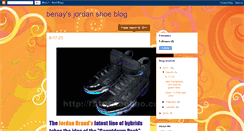 Desktop Screenshot of benaysjordanshoeblog.blogspot.com