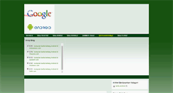 Desktop Screenshot of googleandroidtutorial.blogspot.com