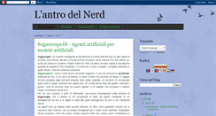 Desktop Screenshot of antrodelnerd.blogspot.com