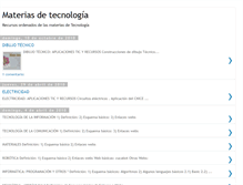 Tablet Screenshot of materiasdetecnologia.blogspot.com