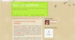 Desktop Screenshot of nosolonosquedalapalabra.blogspot.com