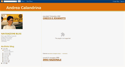 Desktop Screenshot of andreacalandrina.blogspot.com