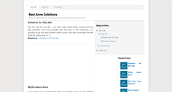 Desktop Screenshot of best-acnesolutions.blogspot.com