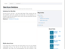 Tablet Screenshot of best-acnesolutions.blogspot.com