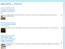 Tablet Screenshot of amlapaztoca.blogspot.com