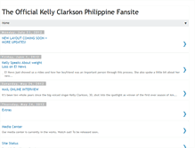 Tablet Screenshot of kellyclarksonphil.blogspot.com