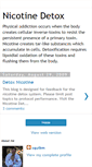 Mobile Screenshot of detox-nicotine.blogspot.com