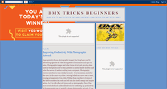 Desktop Screenshot of bmx-tricks-beginners.blogspot.com