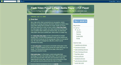 Desktop Screenshot of media-flash-player.blogspot.com