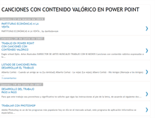 Tablet Screenshot of cancionesvaloricas.blogspot.com