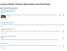 Tablet Screenshot of modern-home-decoration.blogspot.com