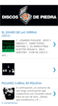 Mobile Screenshot of discosdepiedra.blogspot.com