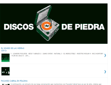 Tablet Screenshot of discosdepiedra.blogspot.com