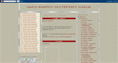 Desktop Screenshot of helytortenetek.blogspot.com