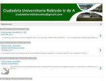 Tablet Screenshot of ciudadelarobledo.blogspot.com